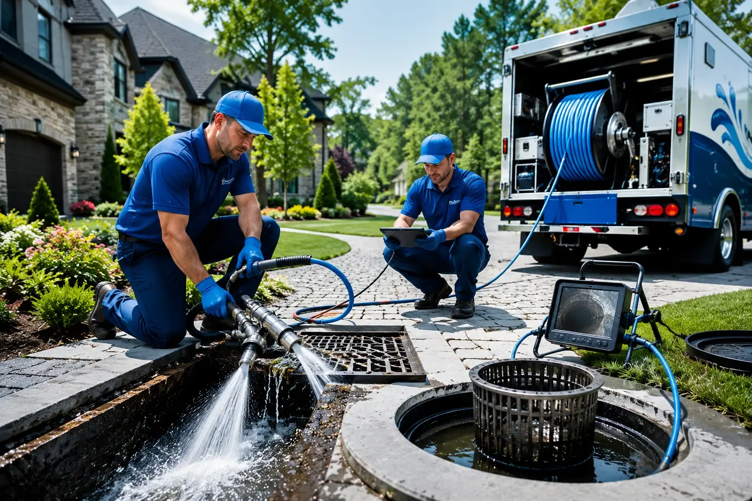 Local outdoor drain cleaning professionals in Dracut, MA
